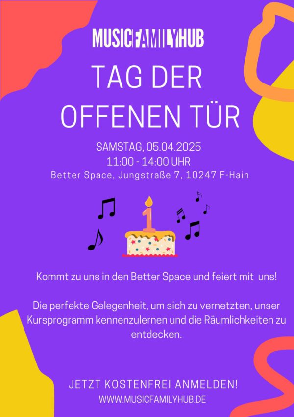 Jahresfeier & Tag der offenen Tür Sa, 05.04.2025